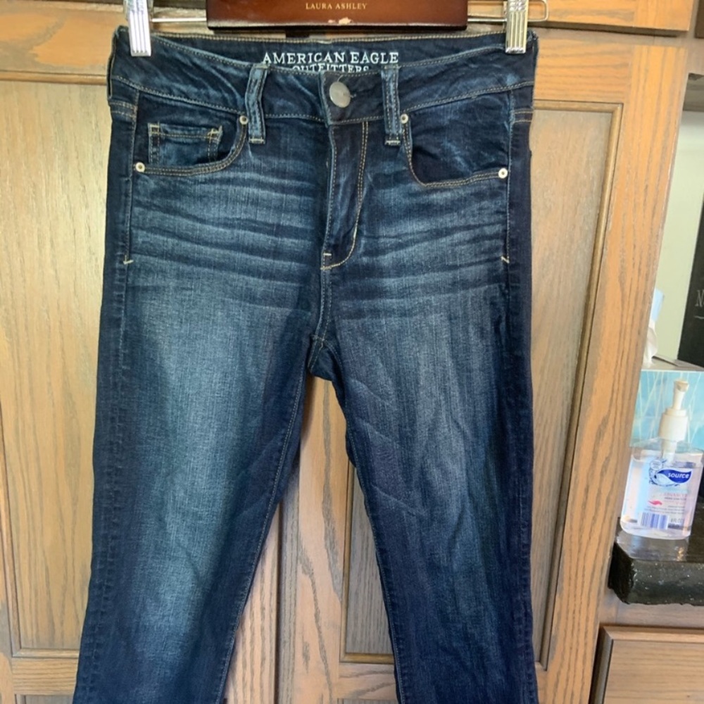 AMERICAN EAGLE Super super stretch SKINNY 4Short